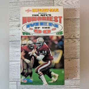 Hungry-Man NFL's Hungriest Men of the '90s Vol. 3 VHS Tape